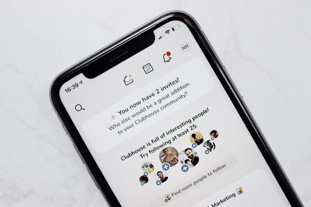 influencers clubhouse app